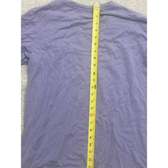 Mascara De Latex T-Shirt Men's Size Medium Joker Print Graphic Pullover Purple - Picture 6 of 7